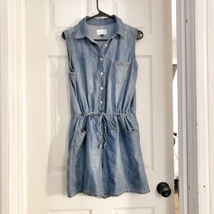 Denim Romper